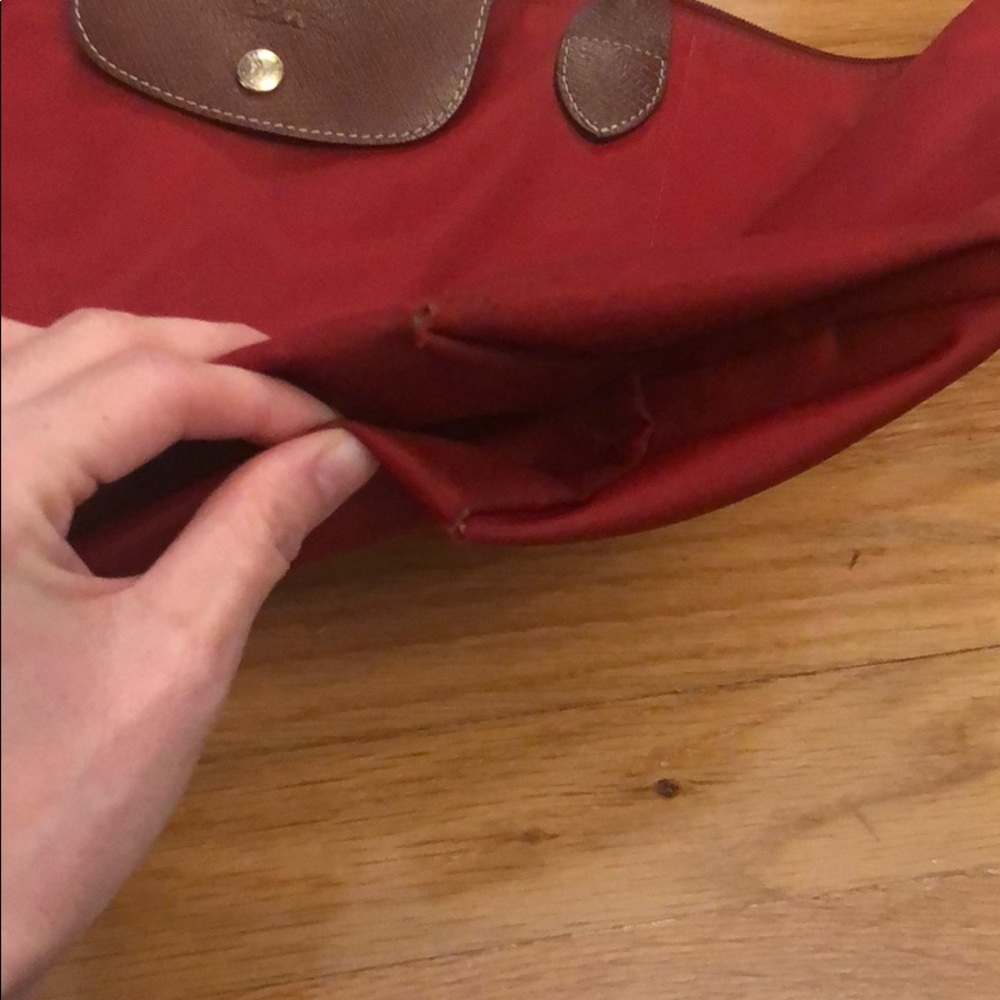 Longchamp Red Handbag - Picture 3 of 16